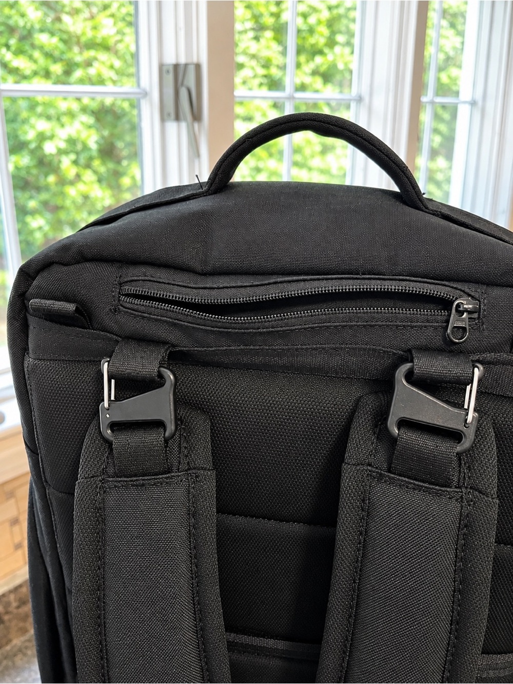 Nike Utility 2.0 Black Backpack Multi Pocket Laptop Travel Bag - Picture 6 of 14